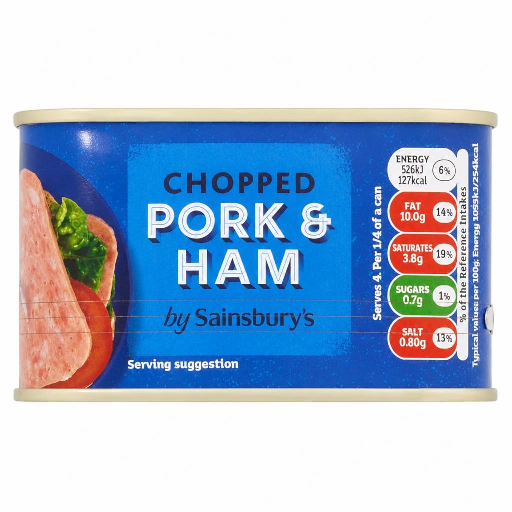 Sainsbury's Chopped Pork With Ham 200g