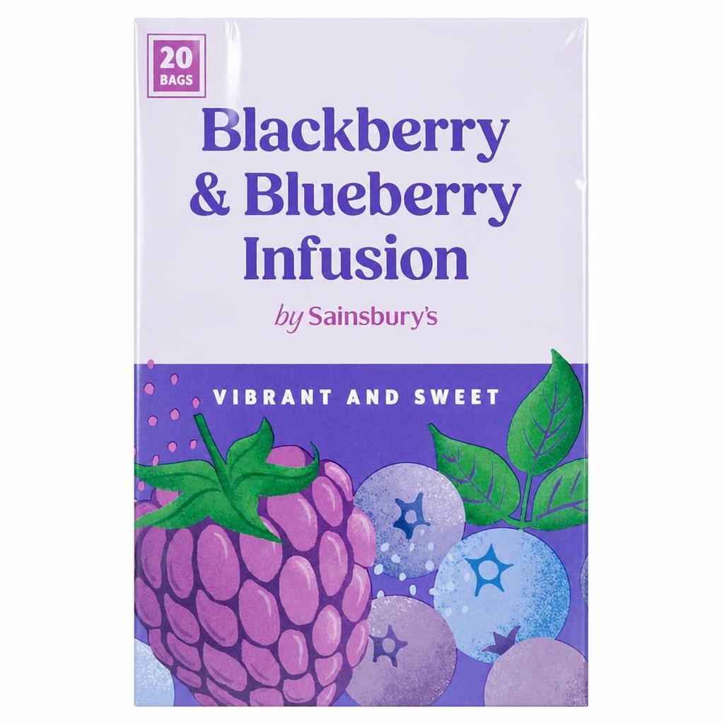Sainsbury's Infusions Blackberry & Blueberry x20