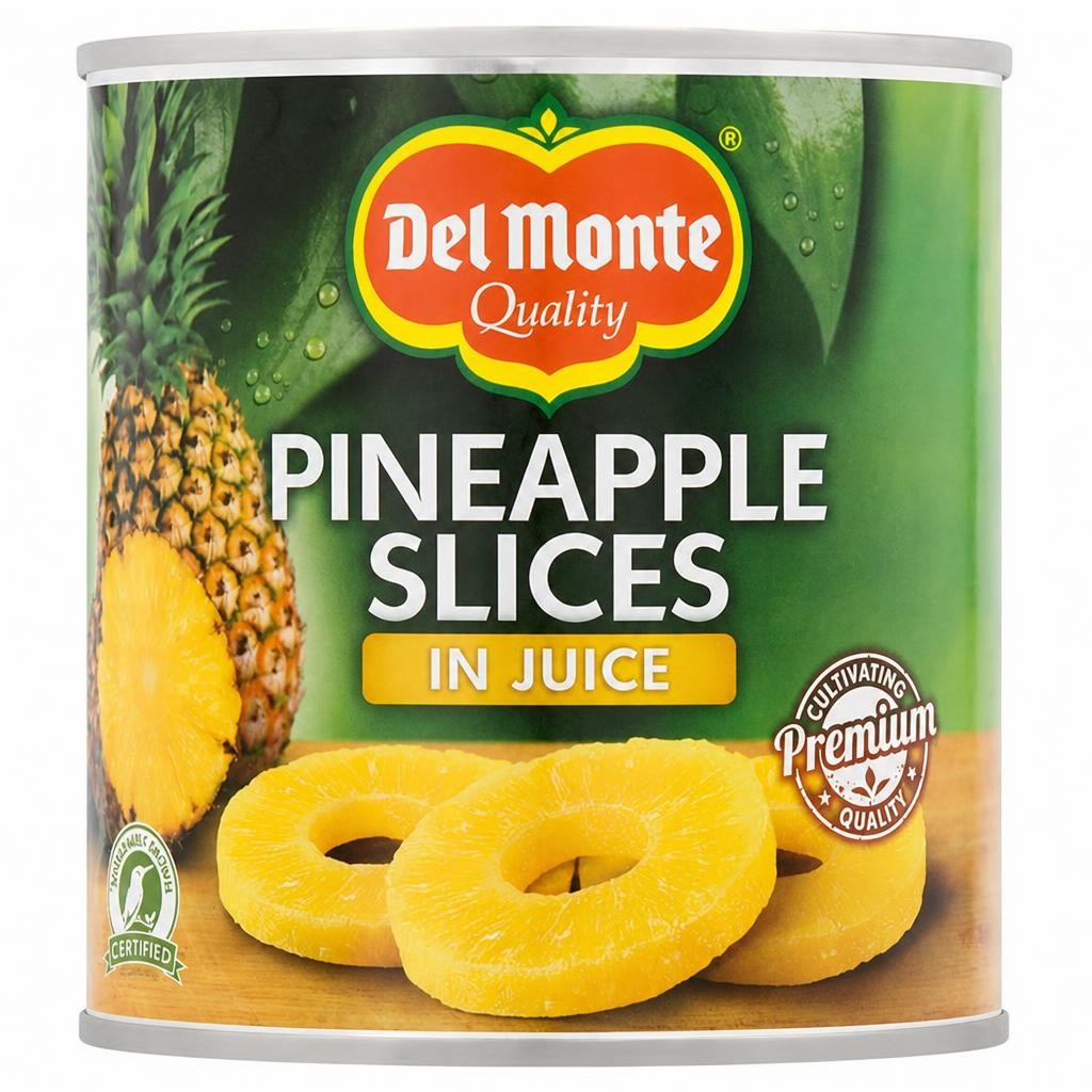 Del Monte Sliced Pineapple in Juice 435g (260g Drained)