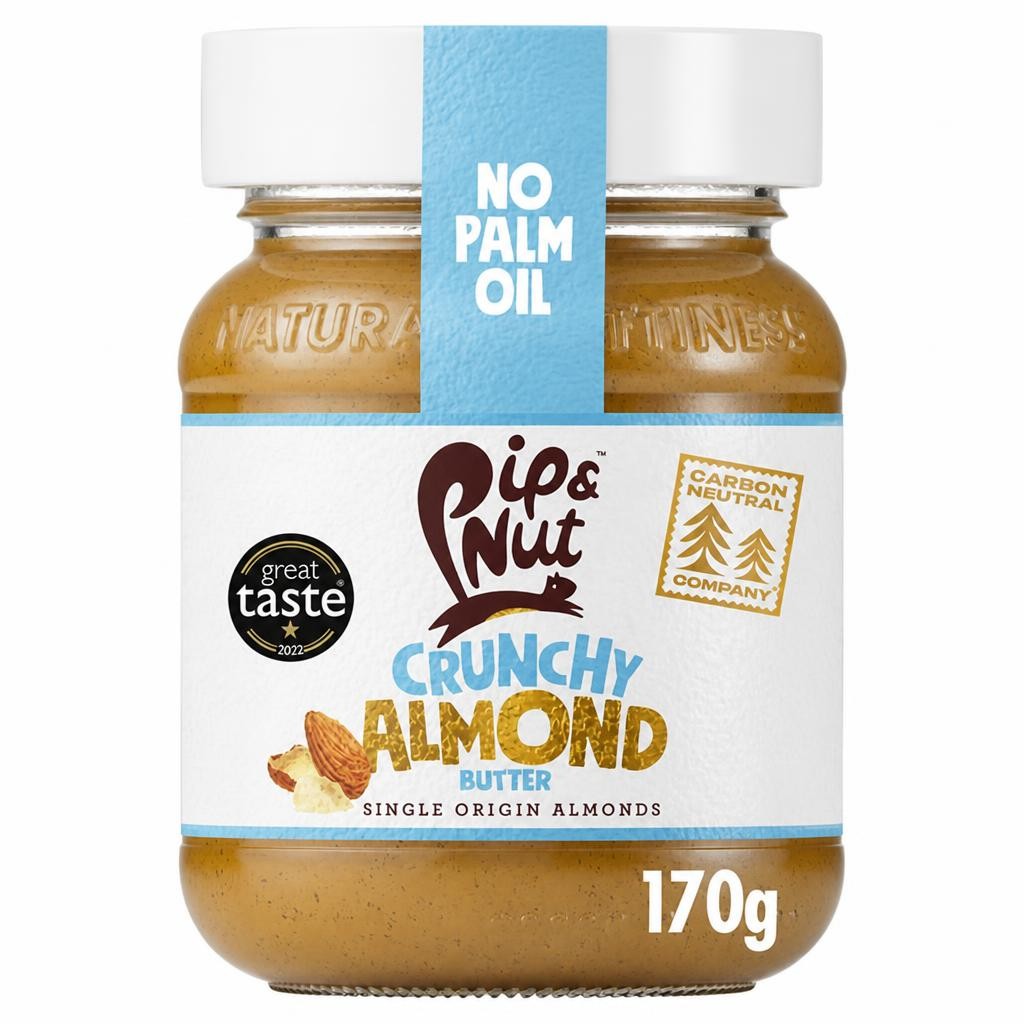 Pip & Nut Crunchy Almond Butter 170g