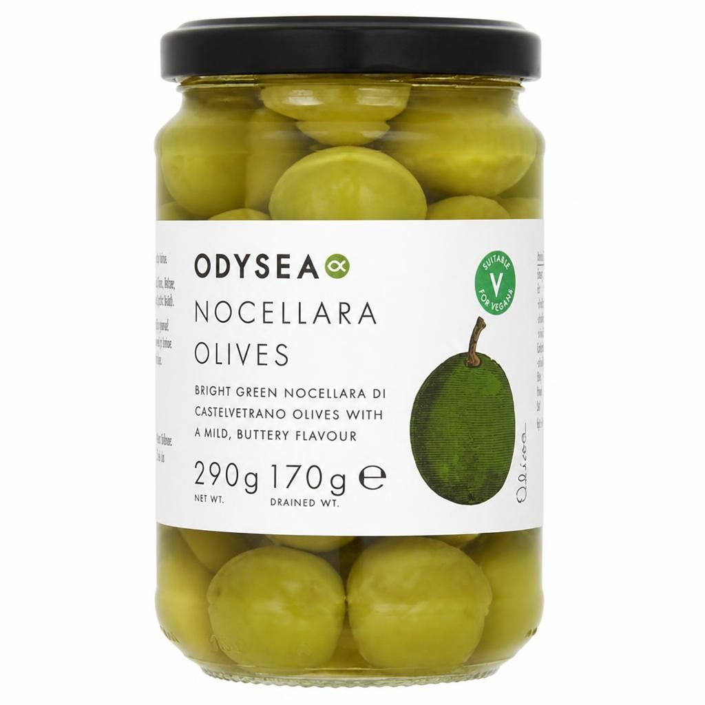 Odysea Nocellara Olives 290g (170g*)