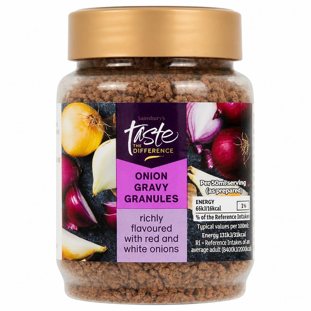 Sainsbury's Onion Gravy Granules, Taste the Difference 200g