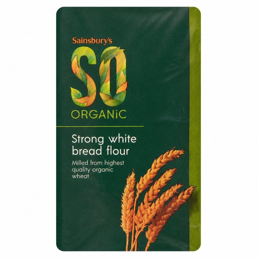 Sainsbury's Strong White Bread Flour, SO Organic 1kg