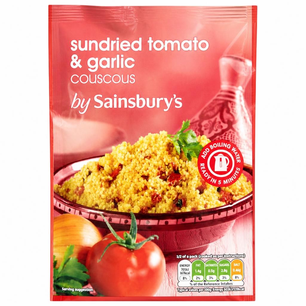 Sainsbury's Sundried Tomato & Garlic Couscous 110g