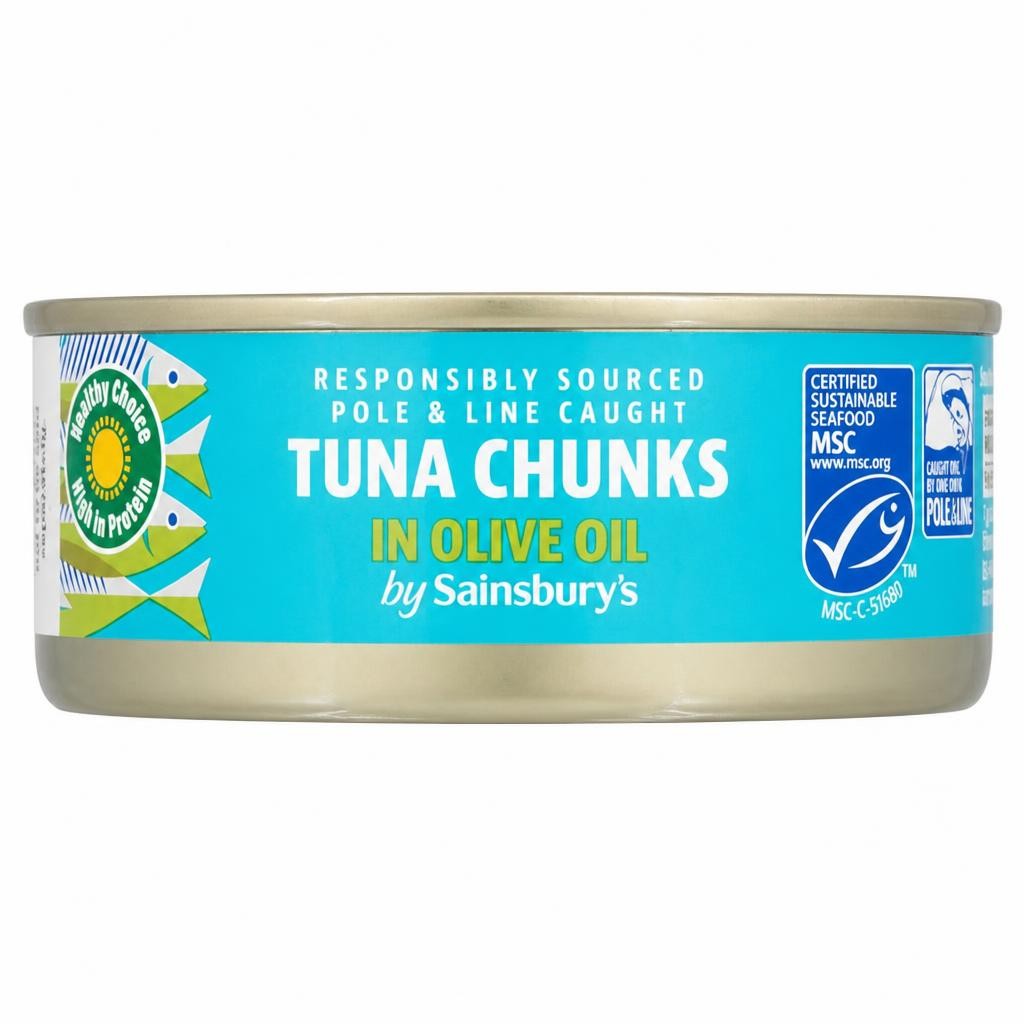 Sainsbury's Tuna Chunks in Olive Oil 145g