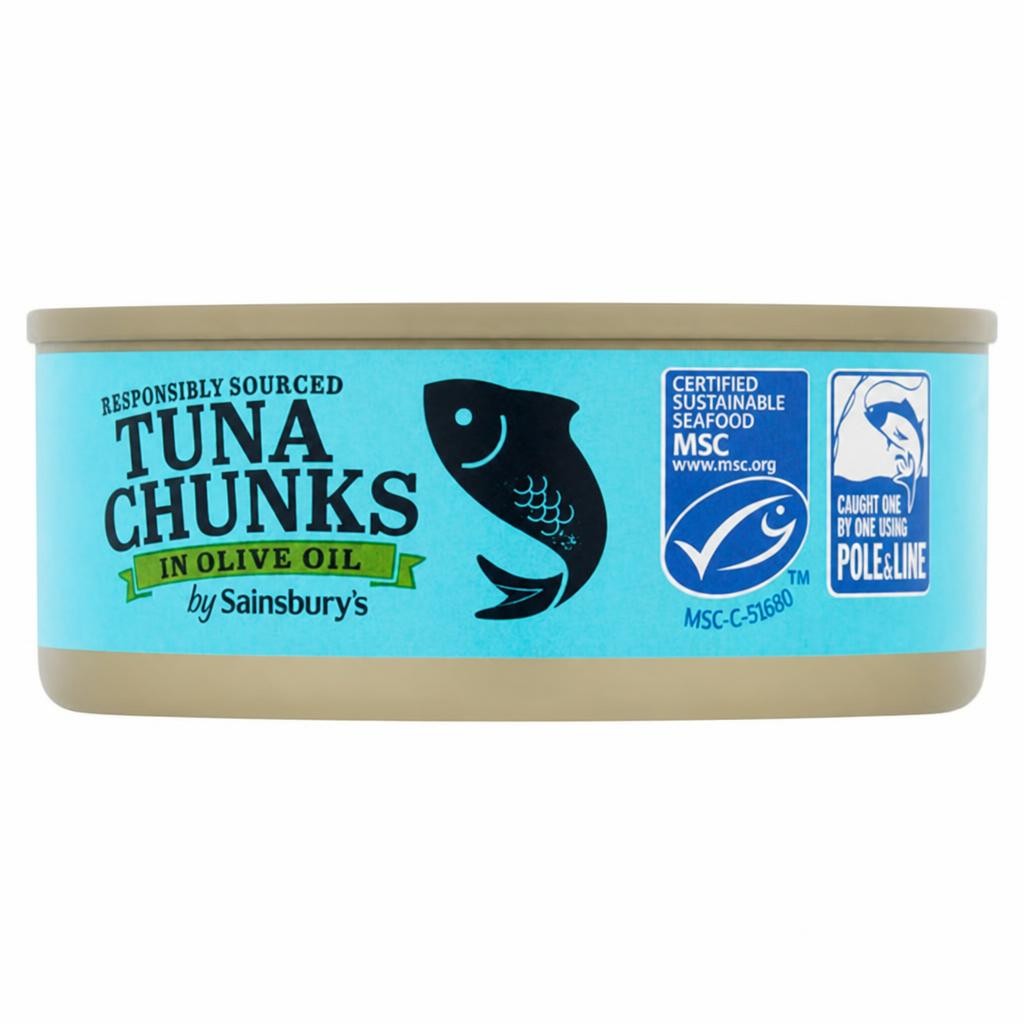 Sainsbury's Tuna Chunks in Olive Oil 145g