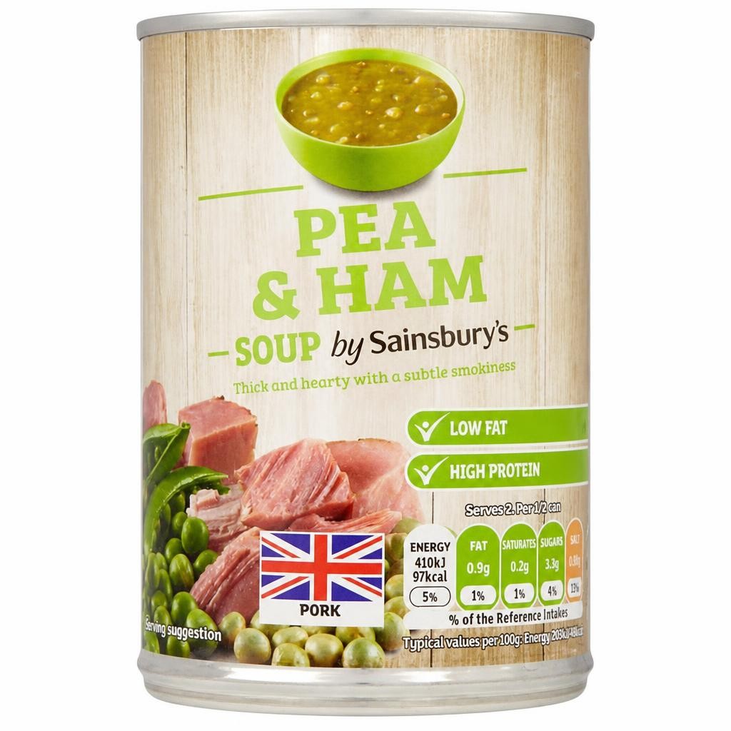 Sainsbury's Pea & Ham Soup 400g