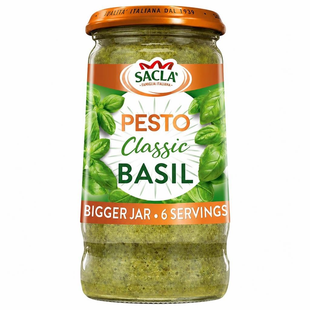 Sacla' No.1 Classic Basil Pesto 290g