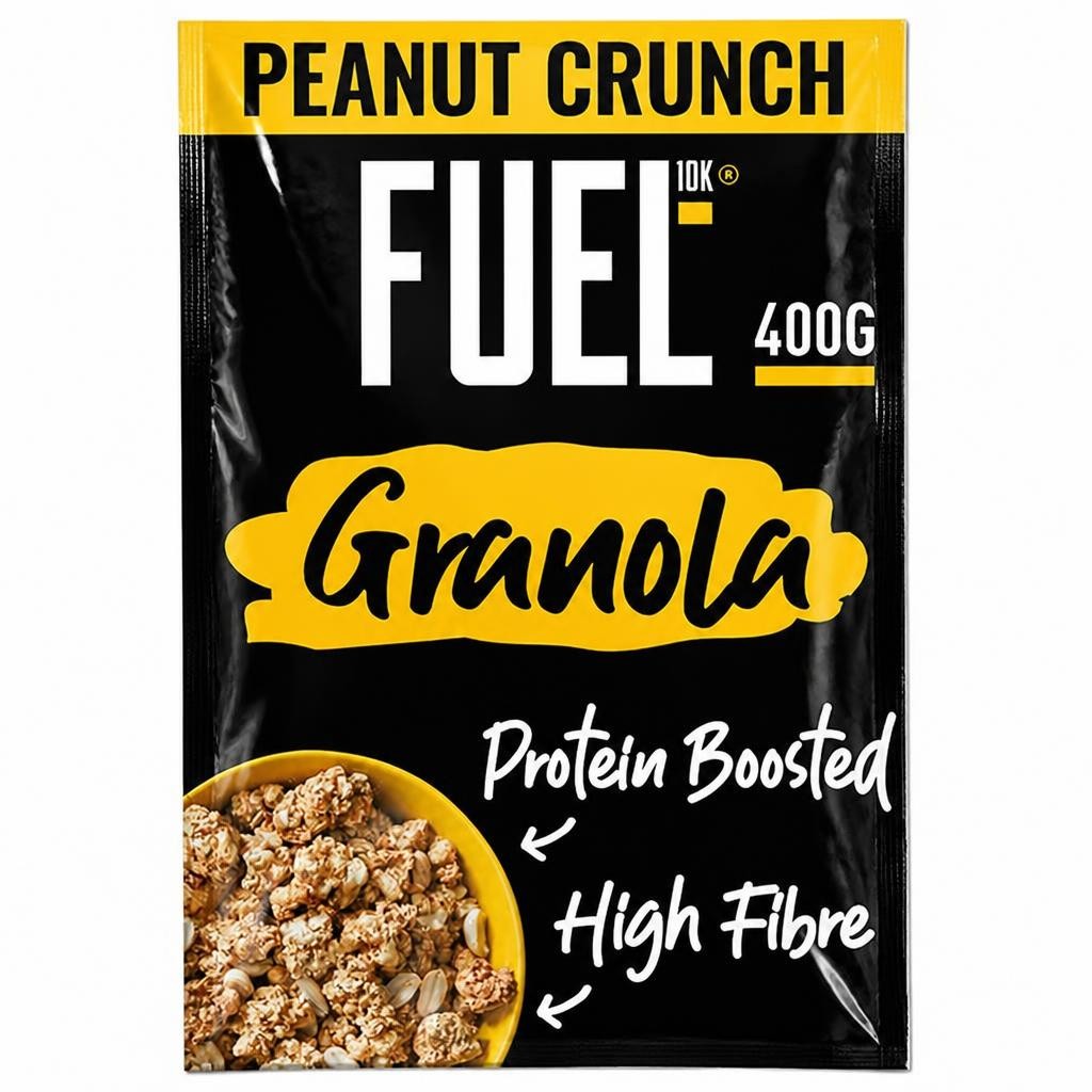 FUEL 10K Peanut Crunch Protein Granola Breakfast Cereal 400g