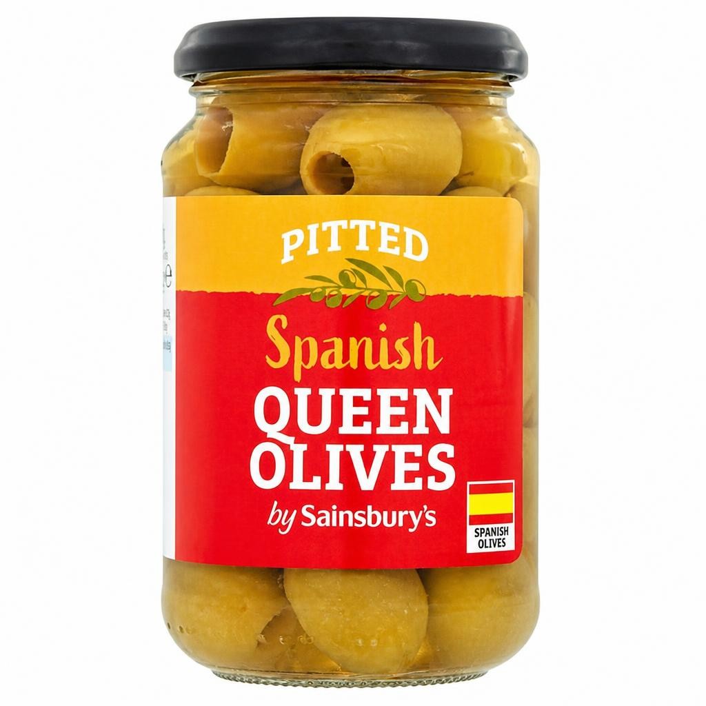 Sainsbury's Pitted Spanish Queen Olives 340g (150g*)