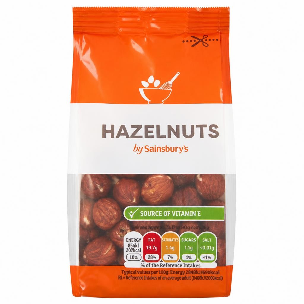 Sainsbury's Snack Hazelnut Kernels 100g