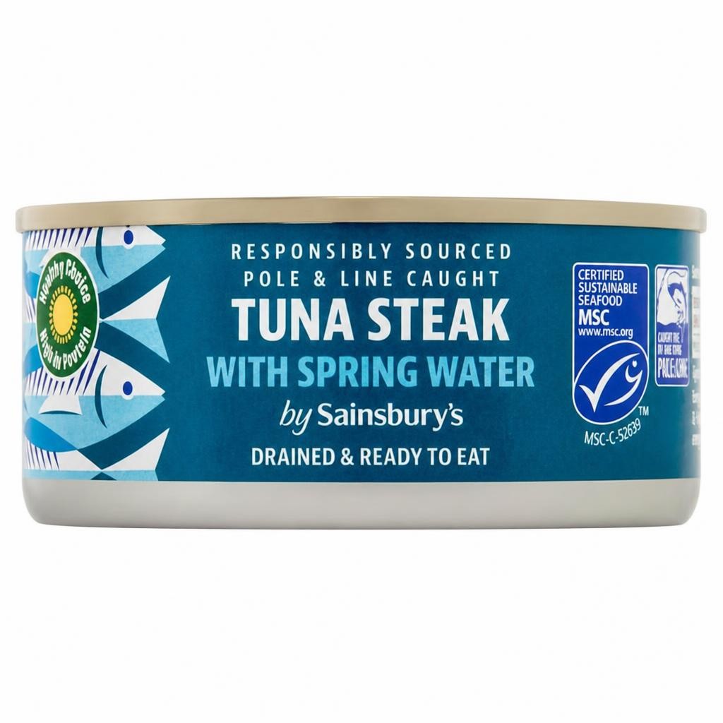 Sainsbury's Tuna Drained & Ready Water 120g