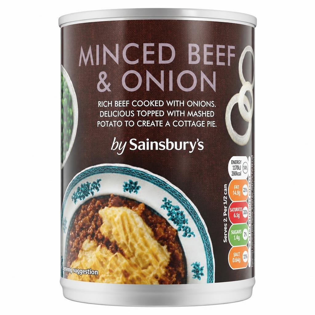 Sainsbury's Minced Beef & Onion 392g