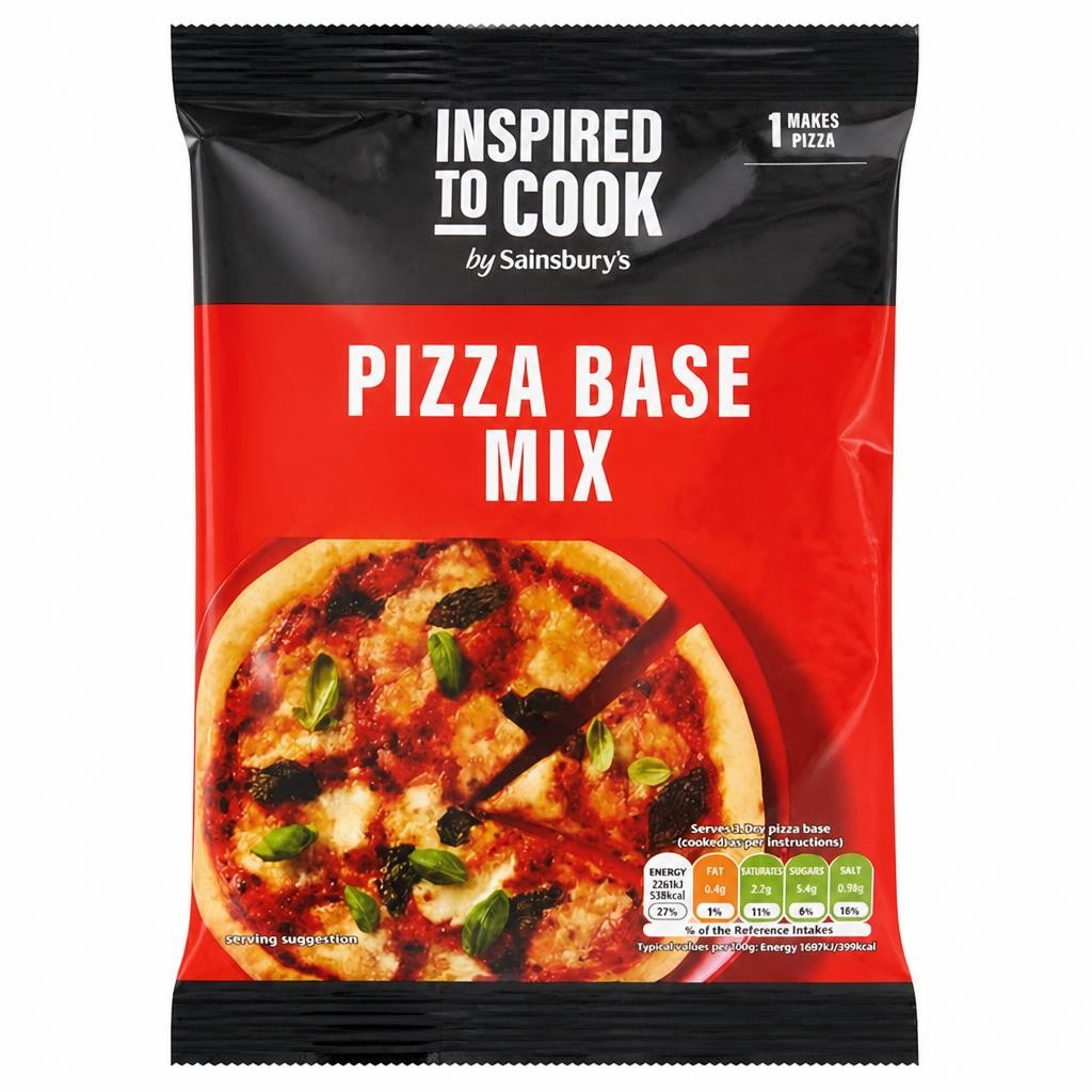 Sainsbury's Pizza Base Mix, Inspired to Cook 145g