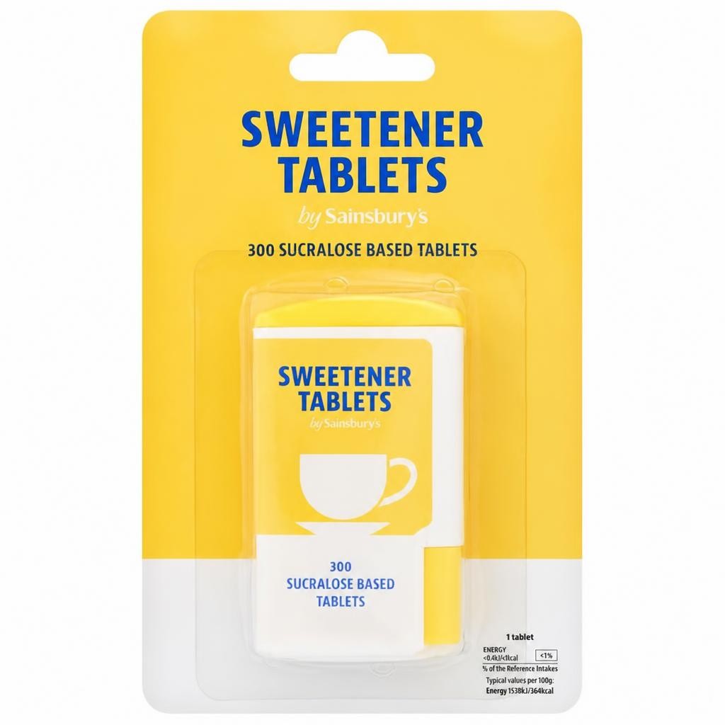 Sainsbury's Sucralose Sweetener Tablets x300 15.6g
