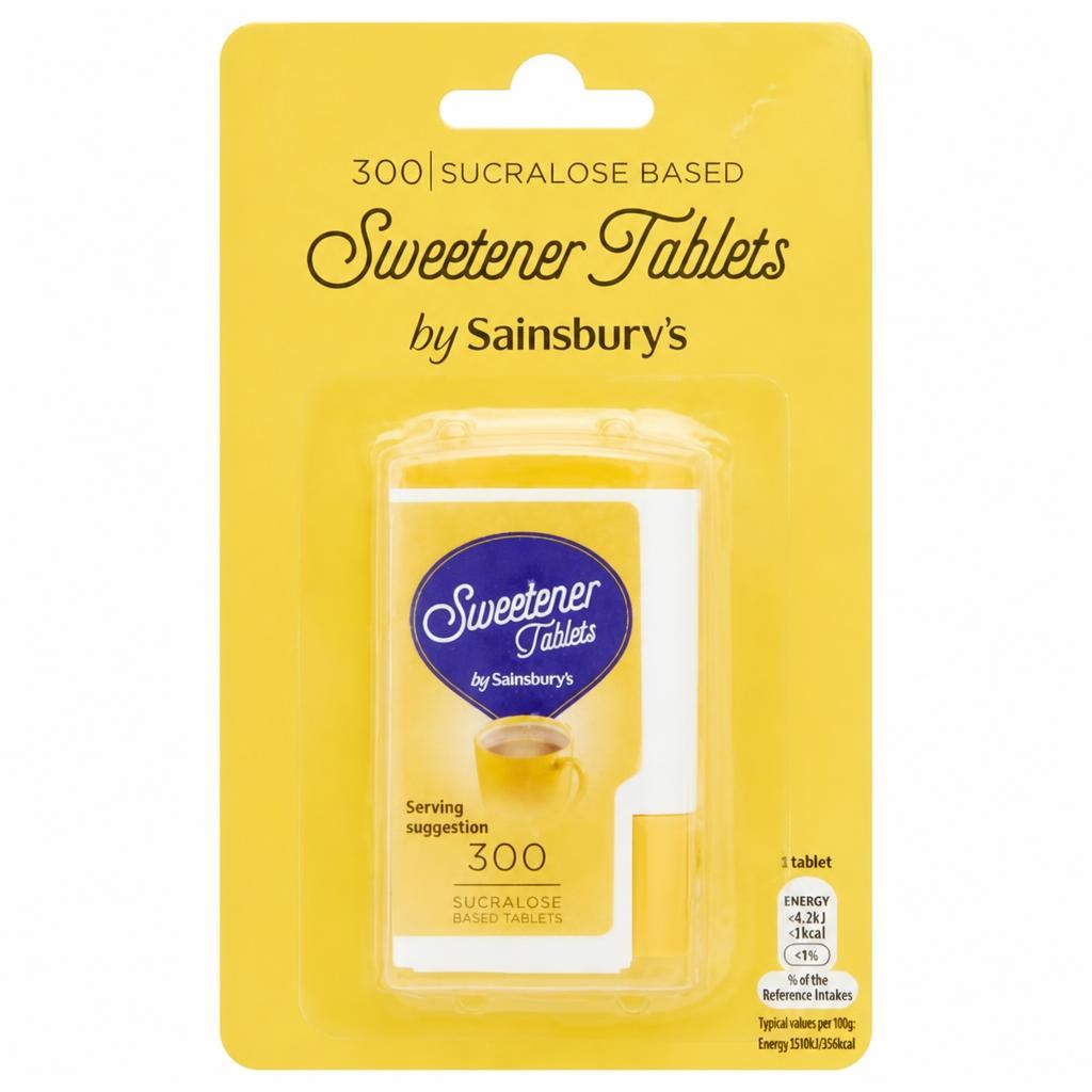 Sainsbury's Sucralose Sweetener Tablets x300 15.6g
