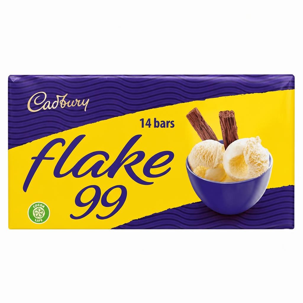 Cadbury Flake 99 Chocolate Mini Bars x14 114g