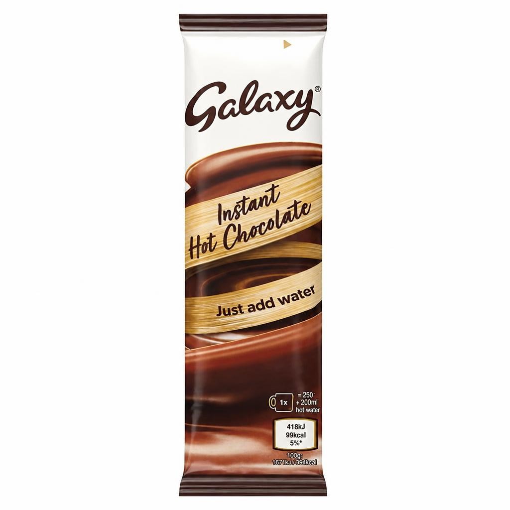 Galaxy Instant Hot Chocolate Sachet 25g