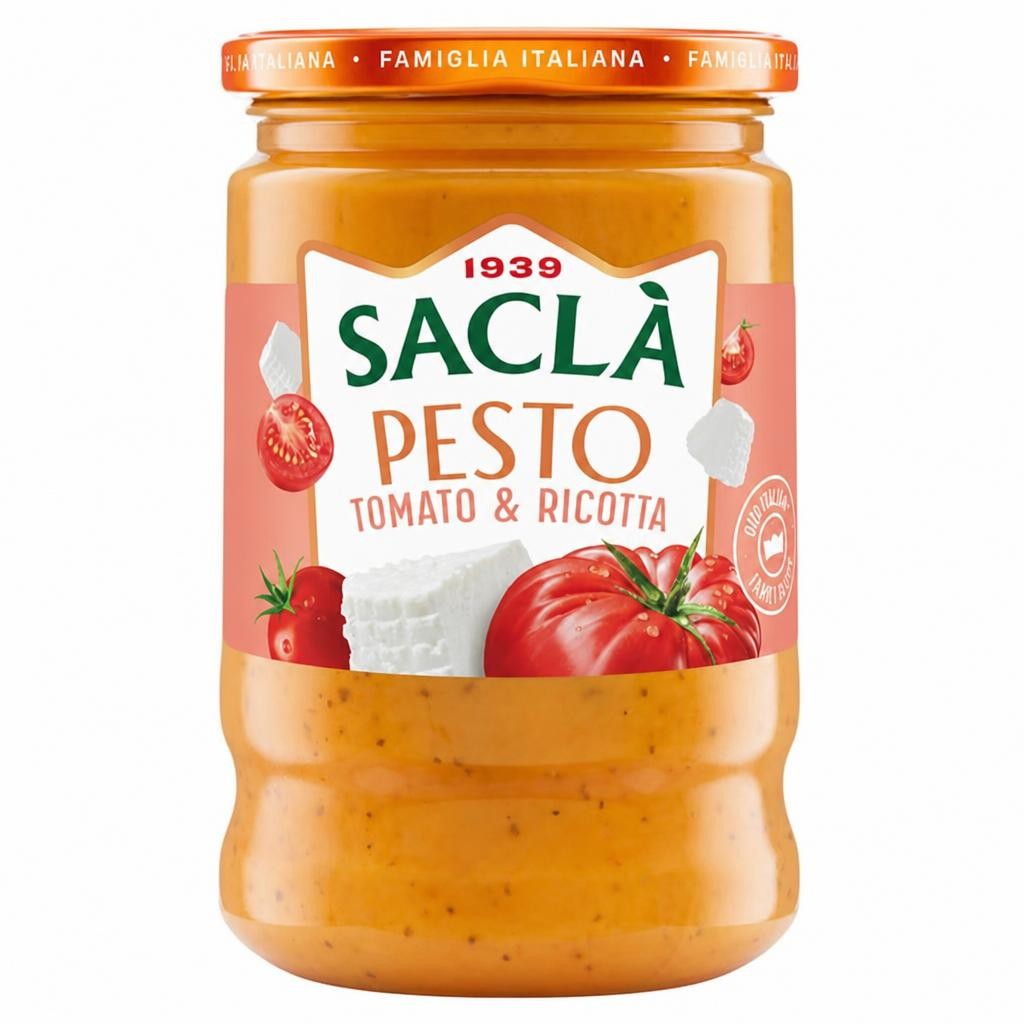 Sacla' Tomato & Ricotta Pesto 190g