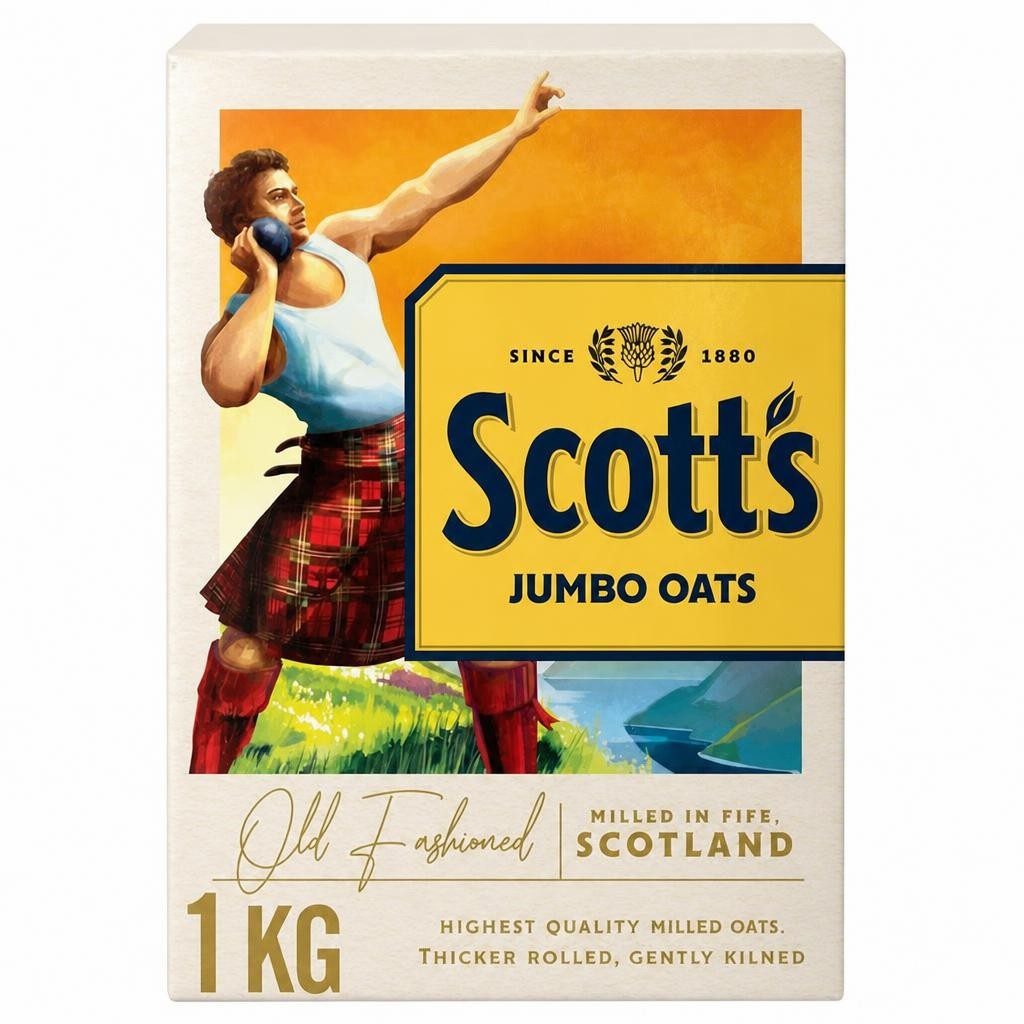 Scott's Porage Old Fashioned Porridge Oats 1kg