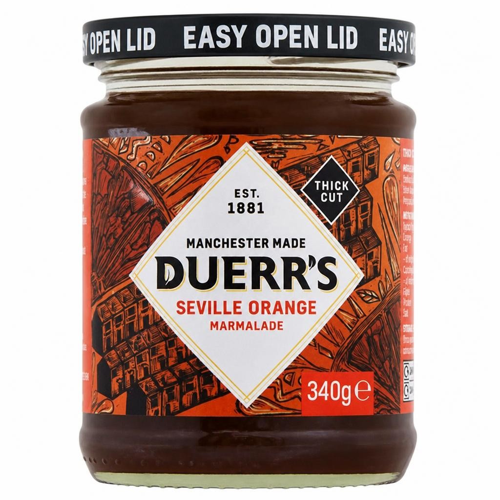 Duerr's Thick Cut Seville Orange Marmalade 340g