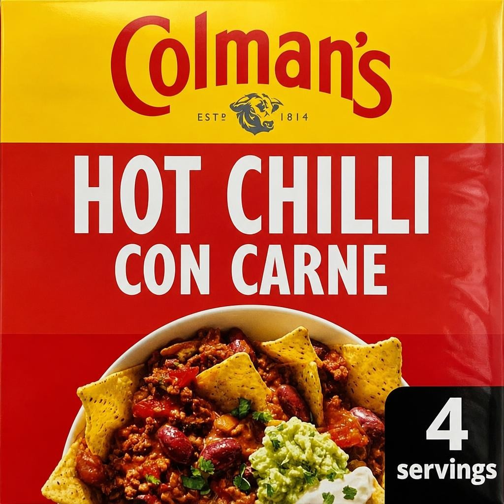 Colman's Hot Chilli Con Carne Recipe Mix 37g