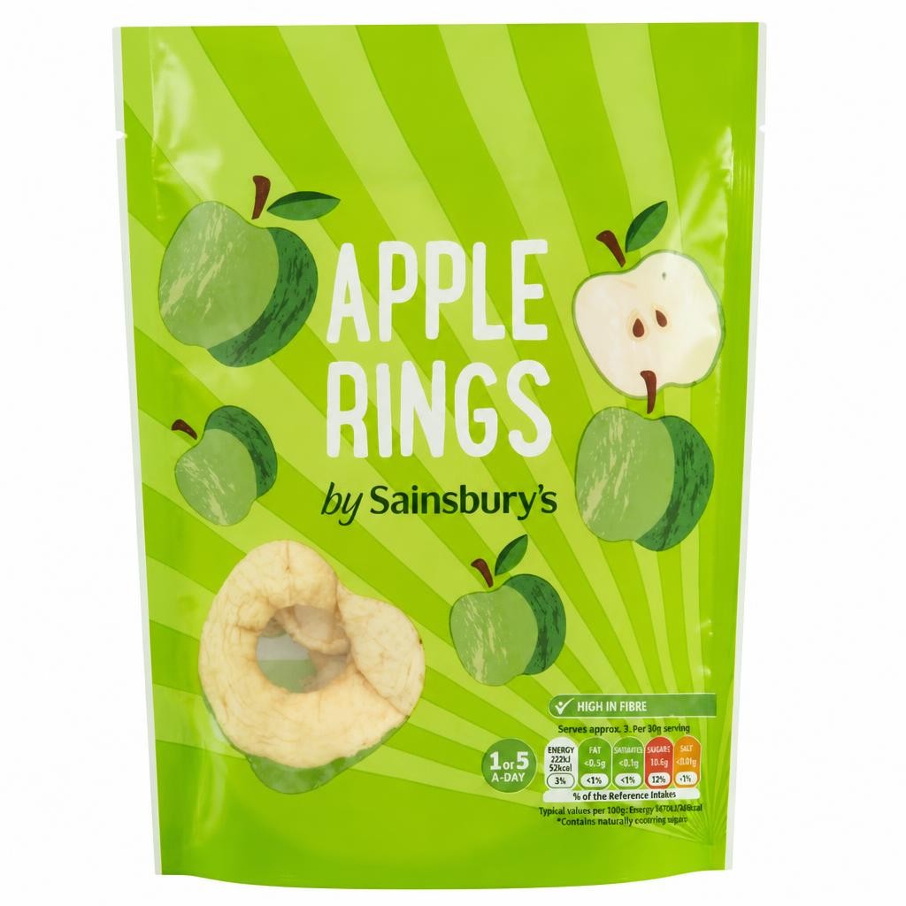 Sainsbury's Apple Rings 100g
