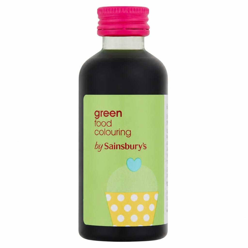 Sainsbury's Green Food Colouring 60ml