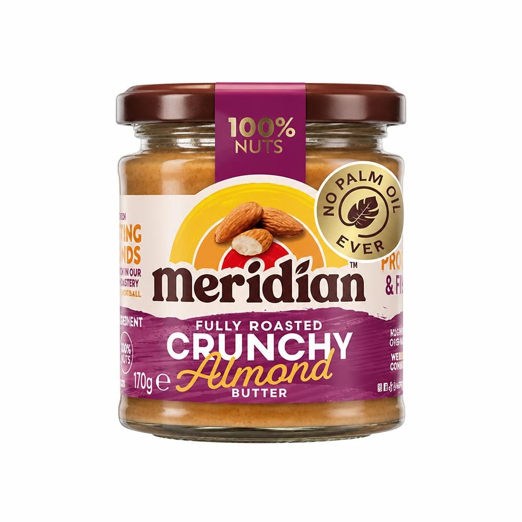 Meridian Crunchy Almond Butter 170g