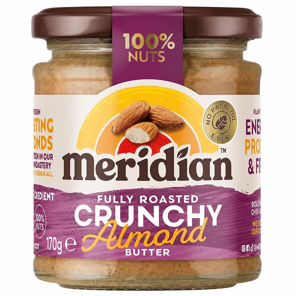 Meridian Crunchy Almond Butter 170g