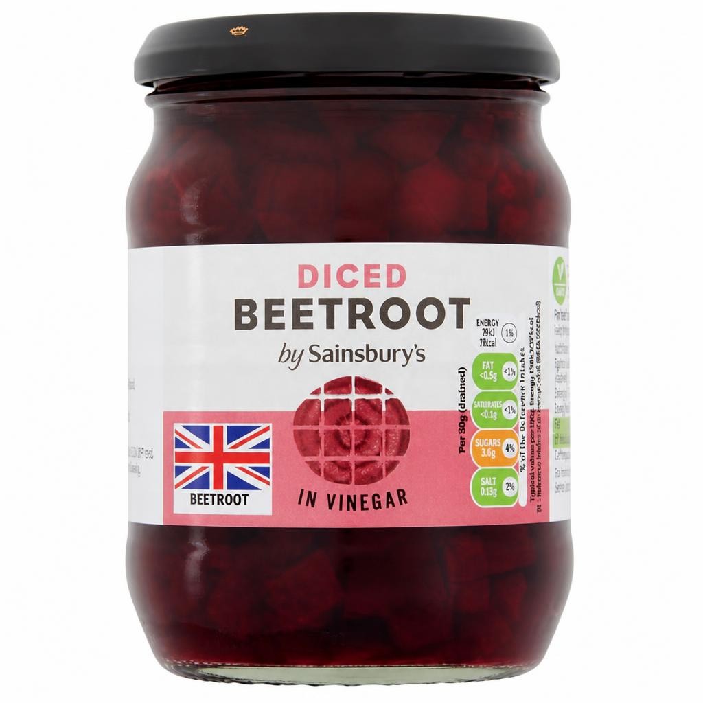Sainsbury's Diced Pickled Beetroot in Vinegar 340g (221g*)