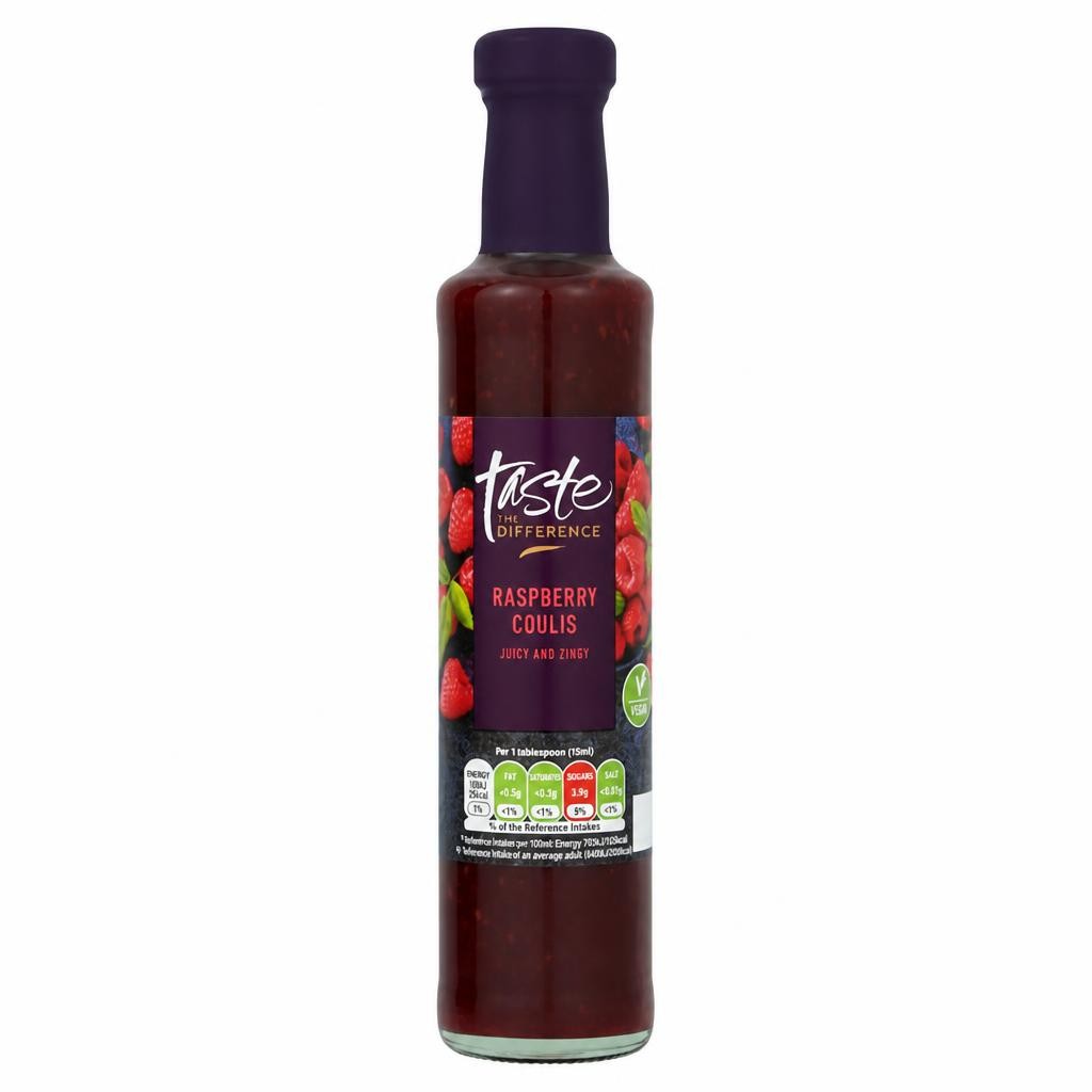Sainsbury's Raspberry Coulis, Taste the Difference 250g