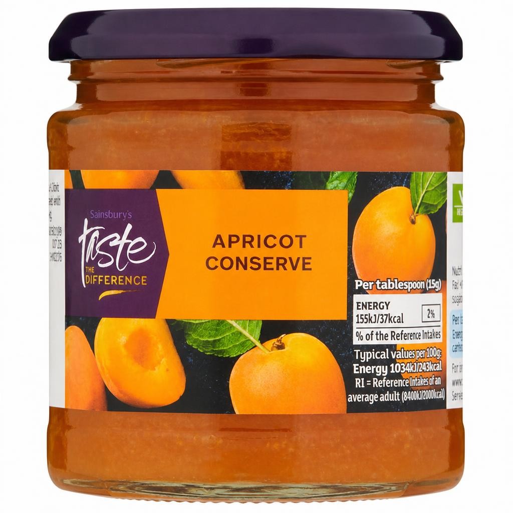 Sainsbury's Apricot Conserve, Taste the Difference 340g