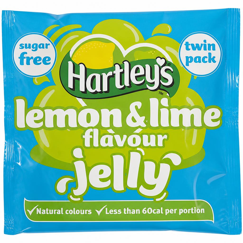 Hartley's Sugar Free Lemon and Lime Jelly Twin Pack 23g