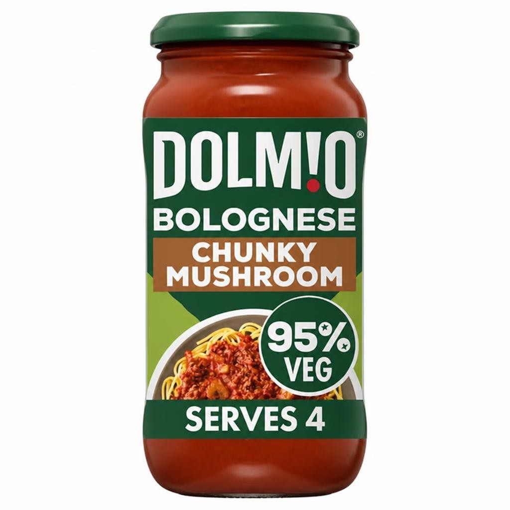 Dolmio Bolognese Chunky Mushroom Pasta Sauce 450g