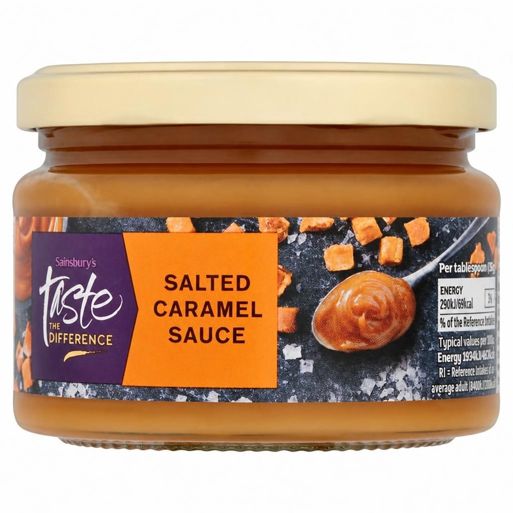 Sainsbury's Salted Caramel Sauce, Taste the Difference 260g