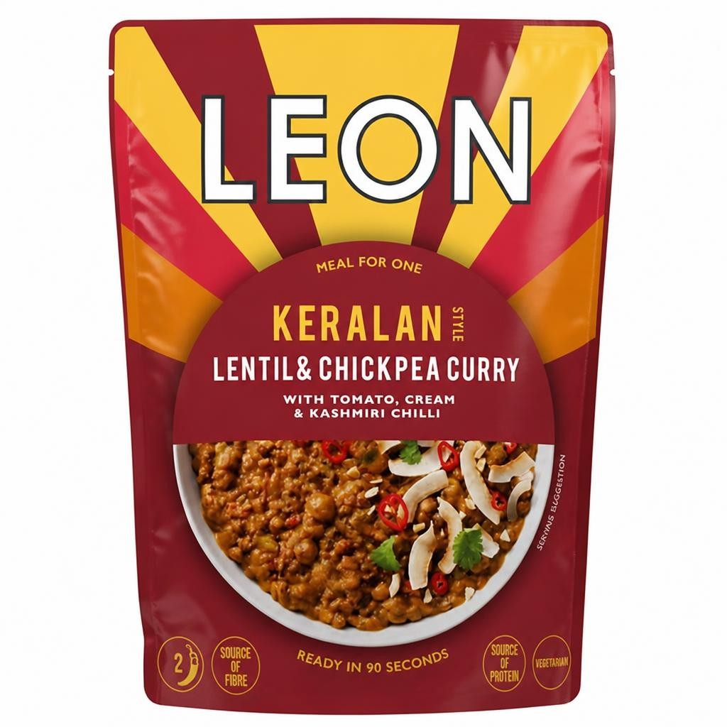 LEON Keralan Style Lentil & Chickpea Curry 250g