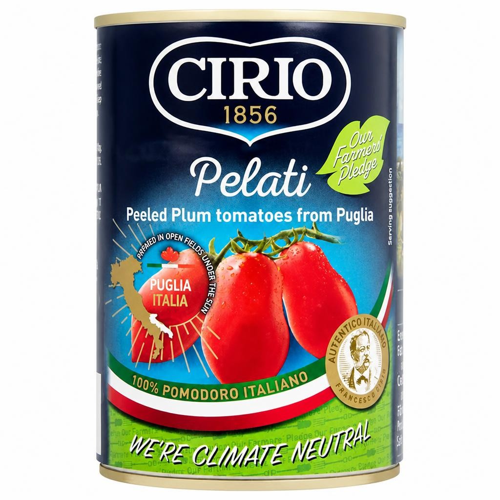Cirio Plum Peeled Tomatoes 400g