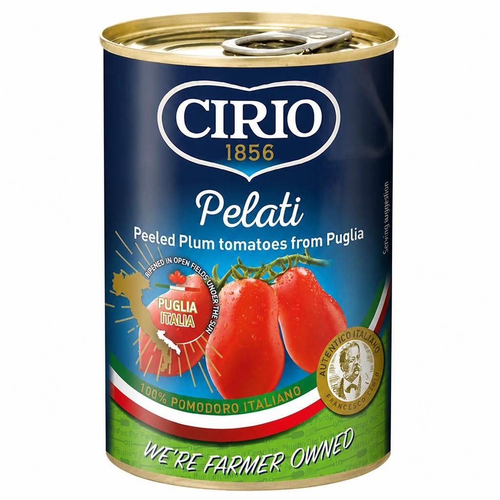 Cirio Plum Peeled Tomatoes 400g
