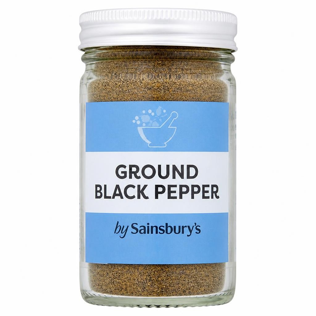 Sainsbury's Ground Black Pepper 48g