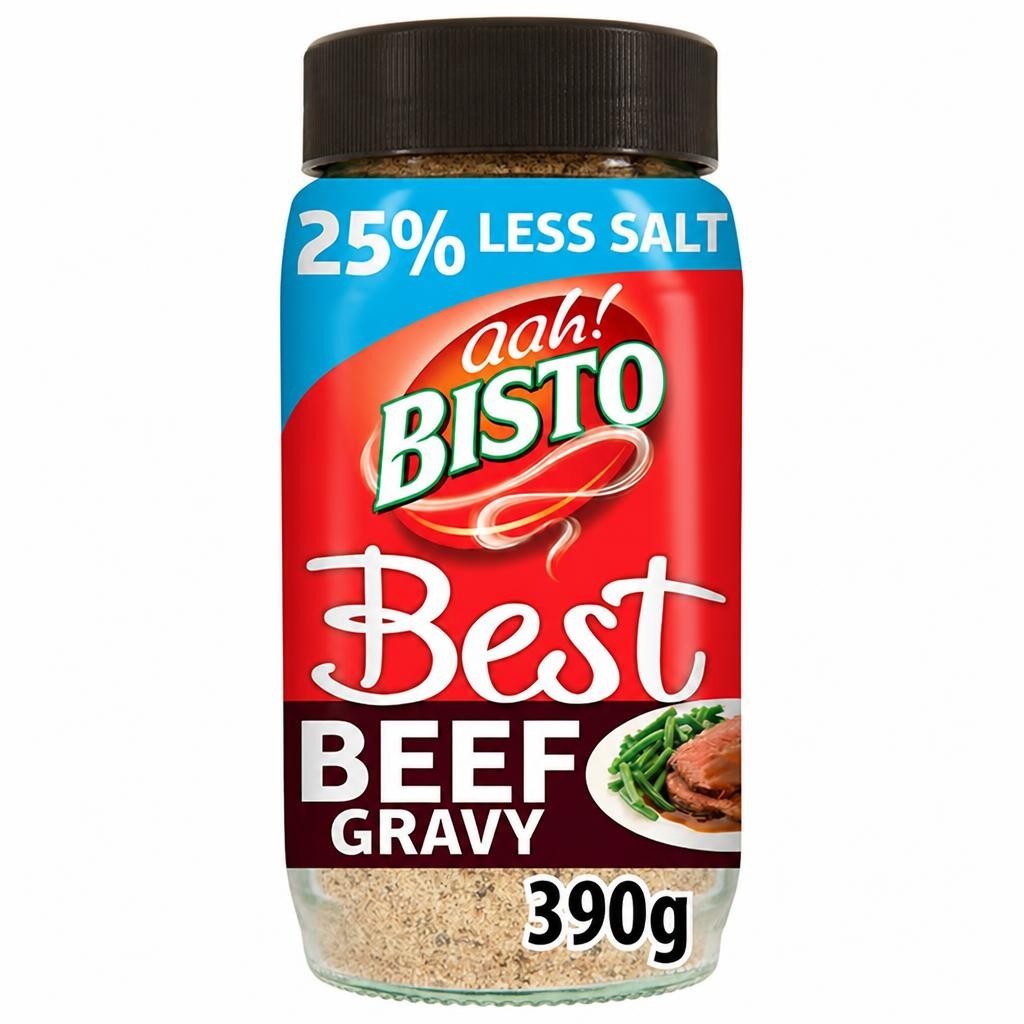 Bisto Best Reduced Salt Beef Gravy Granules 390g