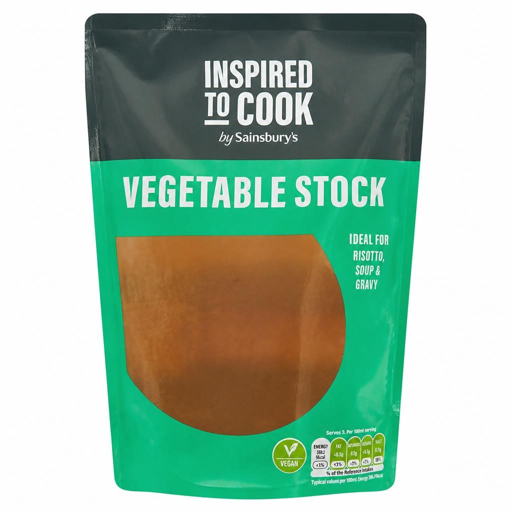 Sainsbury's Vegetable Stock, Inspired to Cook 500ml