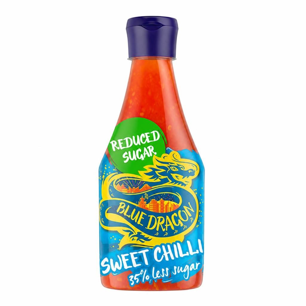 Blue Dragon Reduced Sugar Sweet Chilli Dipping Sauce 295g
