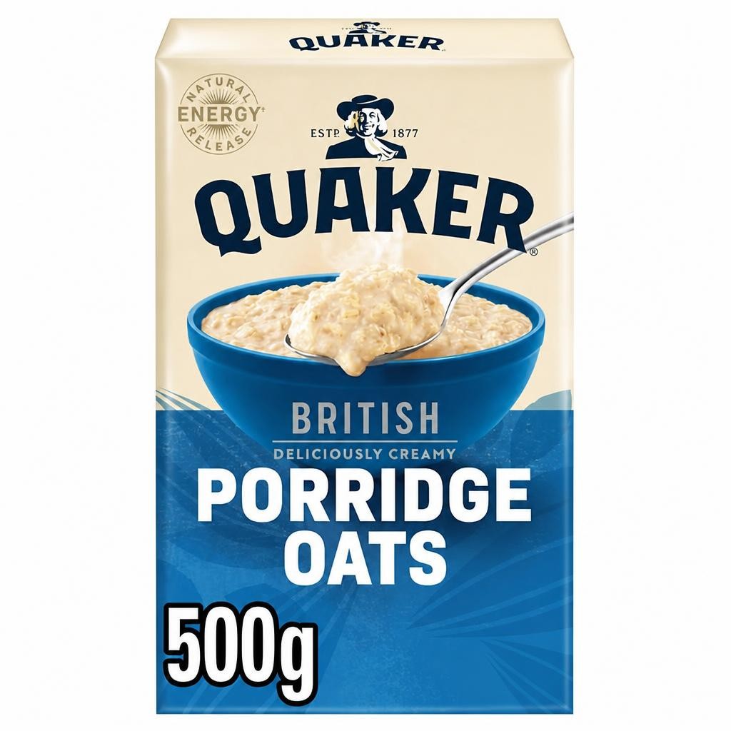 Quaker Rolled Porridge Oats 500g