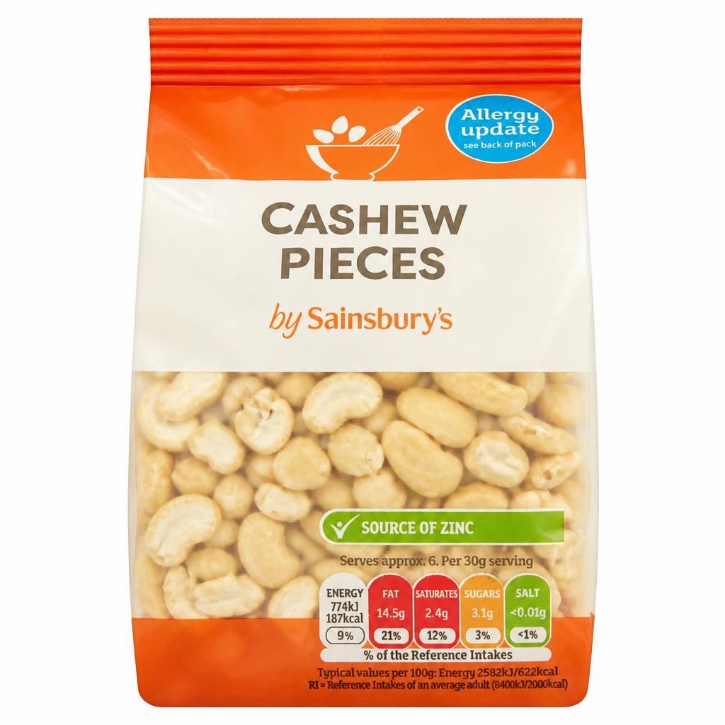 Sainsbury's Cashew Pieces 200g
