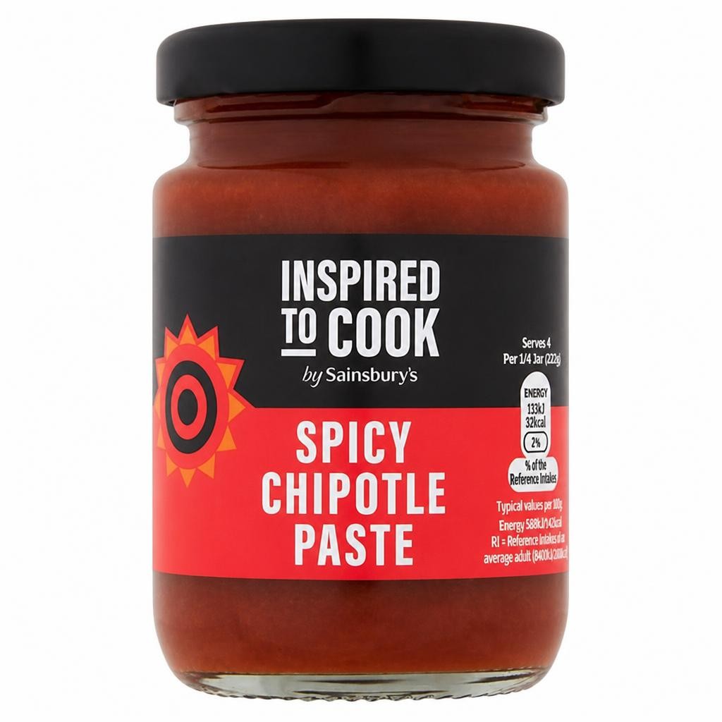 Sainsbury's Spicy Chipotle Chilli Paste, Inspired to Cook 90g