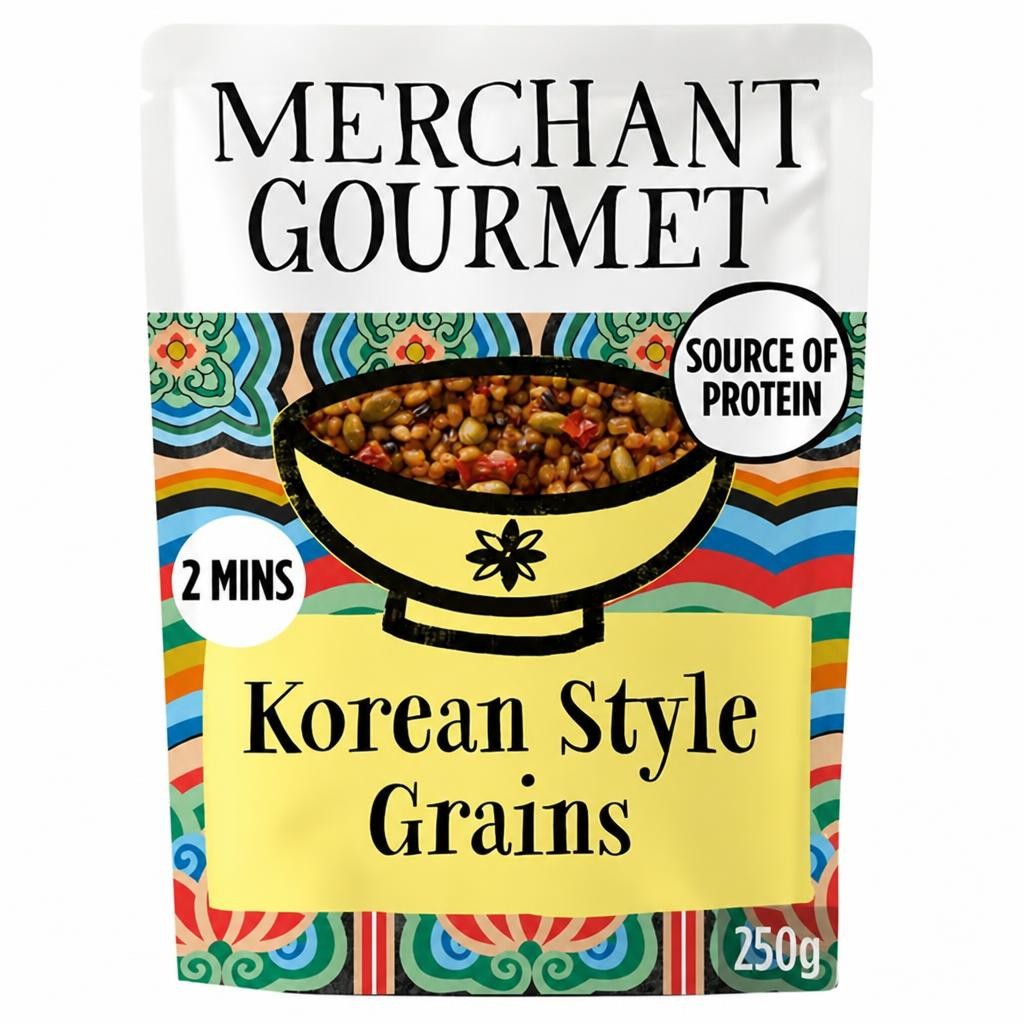Merchant Gourmet Zingy Korean Style Grains 250g