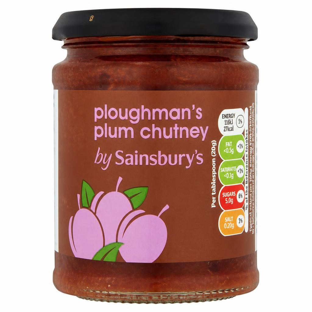 Sainsbury's Ploughmans Plum Chutney 310g
