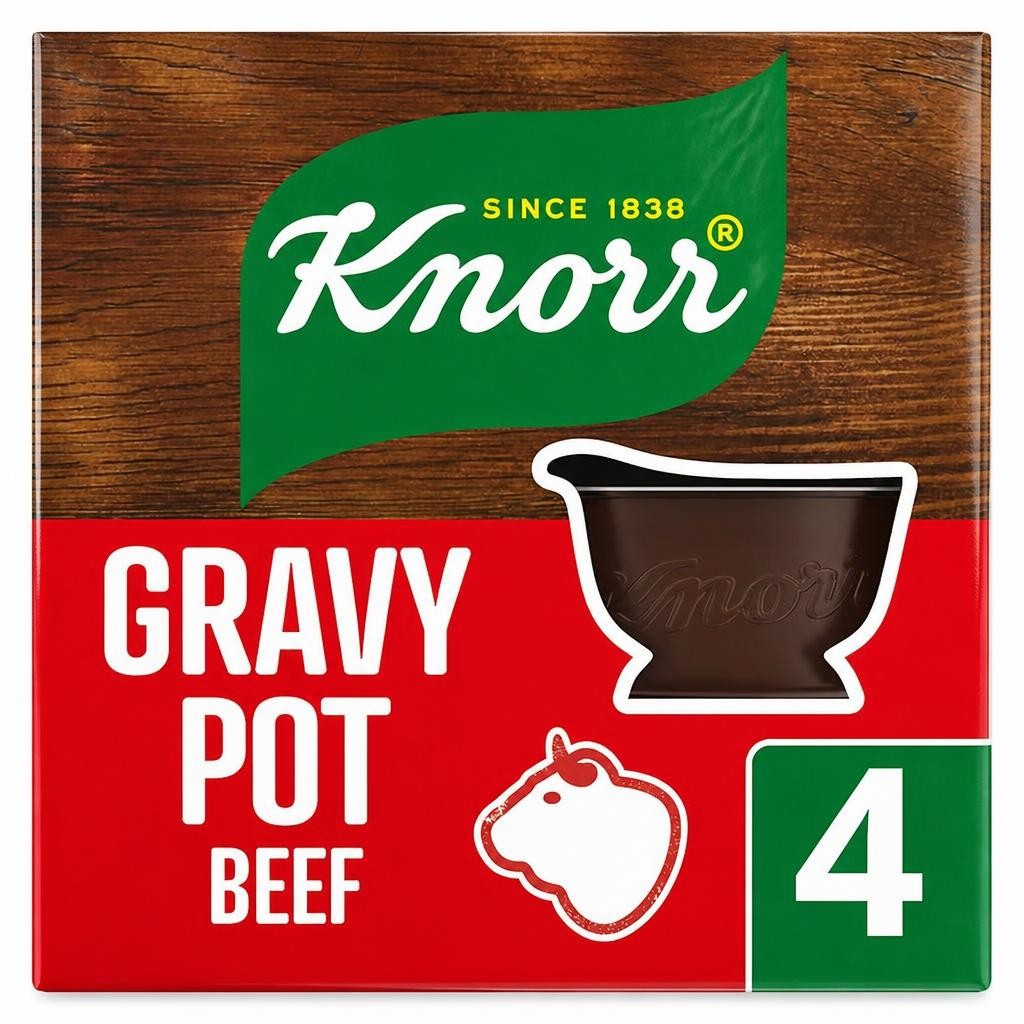 Knorr Gravy Pot Beef 4x28g