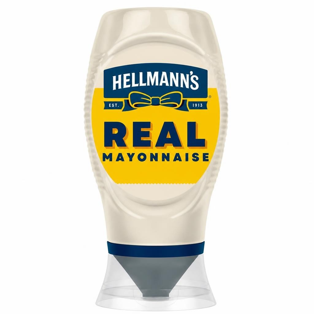 Hellmann's Real Squeezy Mayonnaise 250ml